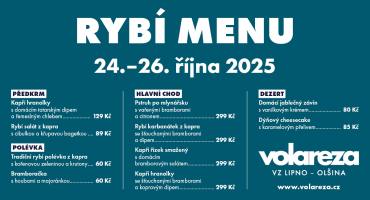 Foto k RYBÍ MENU 24.-26.10.2025 