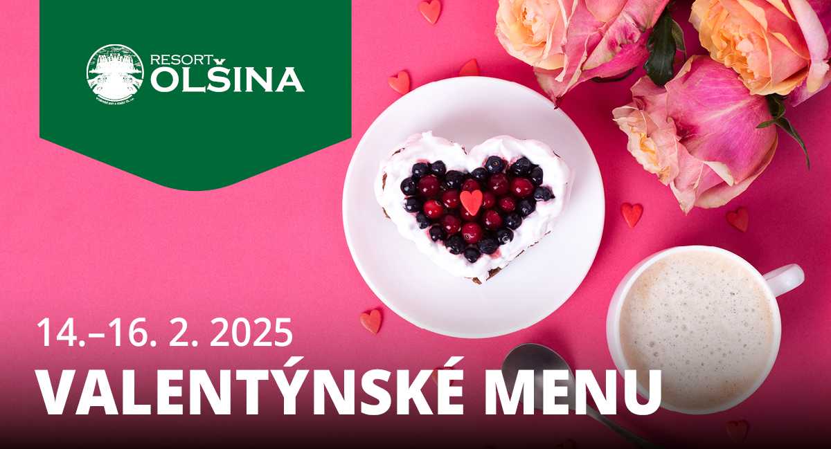 Foto k Valentýnské menu v Resortu Olšina